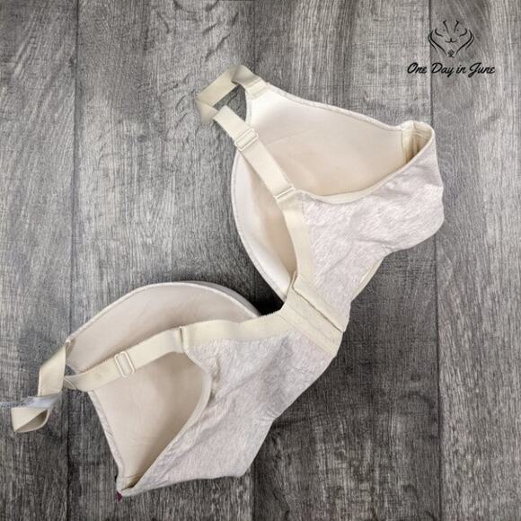 Ambrielle Natural Comfort Plunge Bra Size 44DDD - Picture 2 of 2